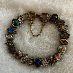 Vintage Sweet Romance Victorian Slide Bracelet